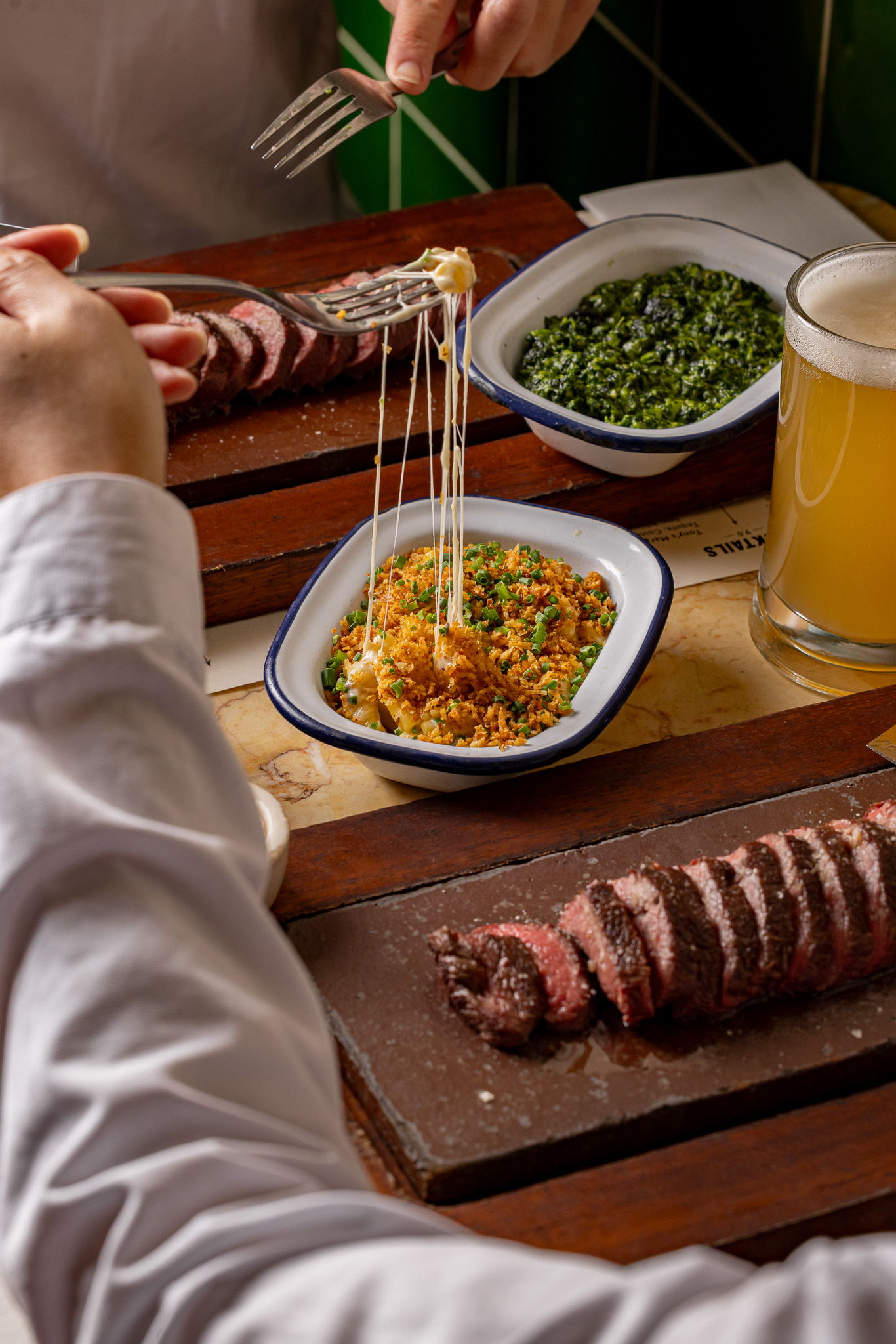 Flat Iron Mac and Cheese